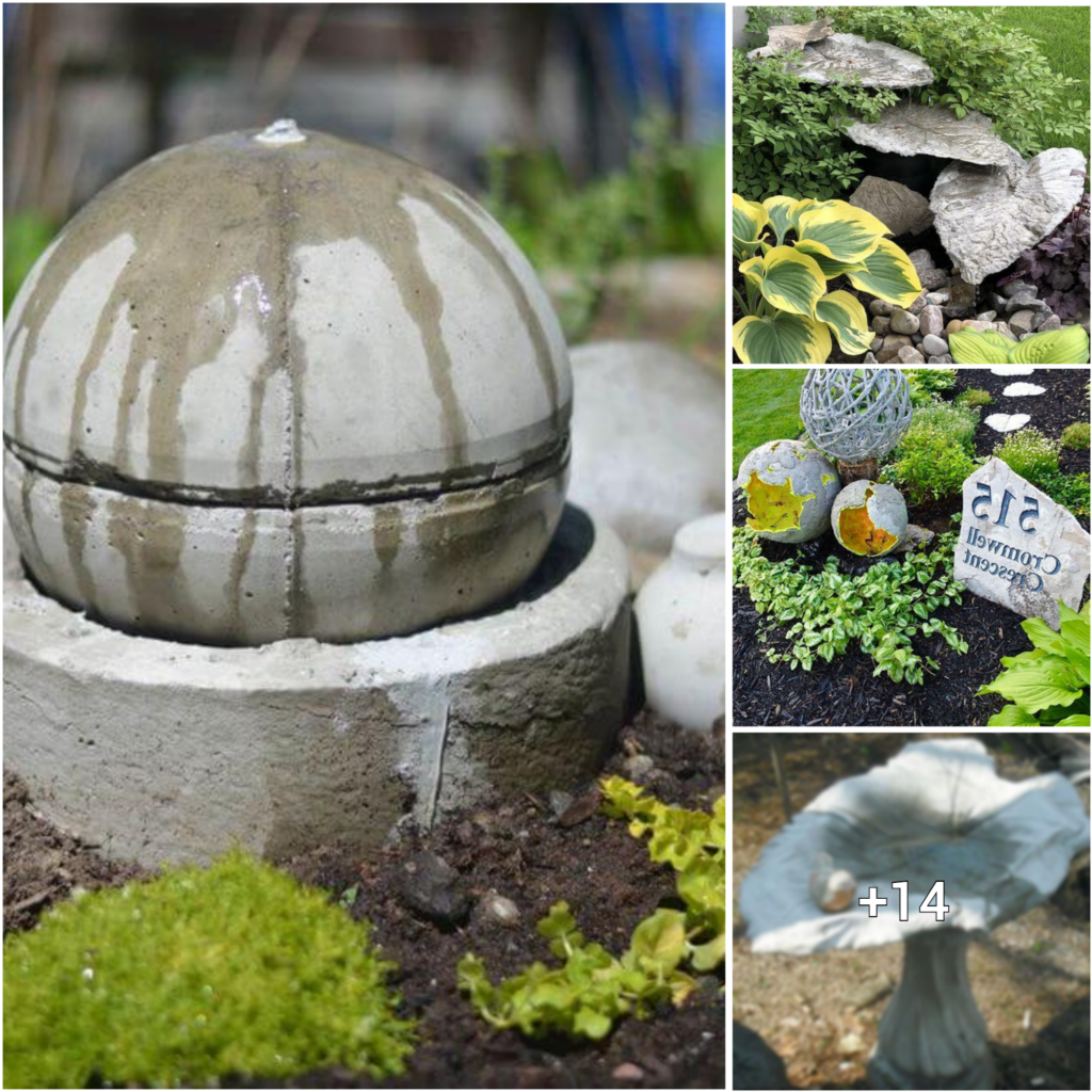 Get Creative with Concrete: 18 Fun and Unique DIY Yard Projects